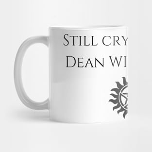 still crying over dean winchester Mug
